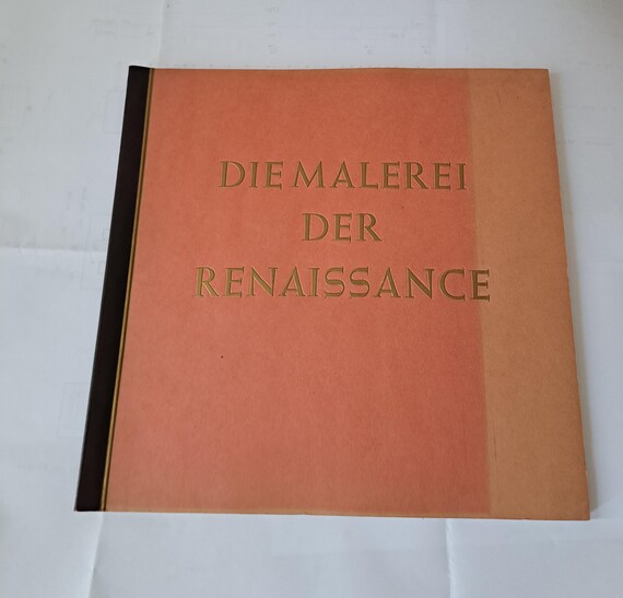 german cigarette card albums Die Malerei der Renaissance, German Cigarette card album Renaissance  Painting 1938