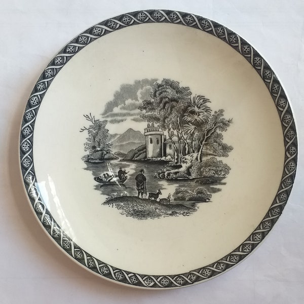 Pot à Lait Vintage Wedgwood Etruria & Barlaston – Willow Weave, Beige, Fait Main (occasion)