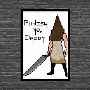 Silent Hill - Pyramid Head - Videogame - Horror - Cross Stitch Pattern