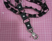 1 Inch Handmade leather Ring Belt