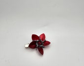 Scale Flower Hair Clips