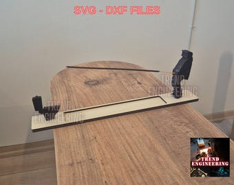 Peeing Man Incense Holder Laser Cut Files: SVG And DXF