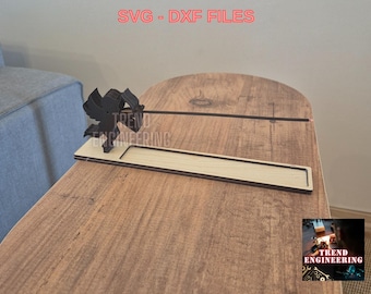 Eros Incense Holder Lasercut Files: Dxf And Svg