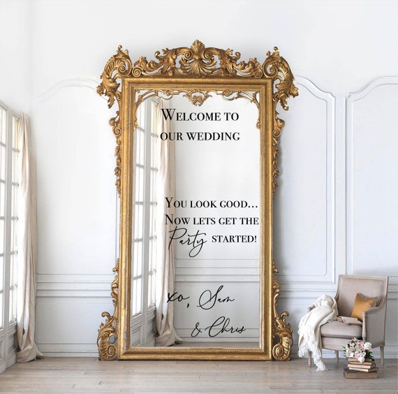 You Surround Me With Favour {Mirror Decal Sticker} You Surround Me With Favour {Mirror Decal Sticker}
