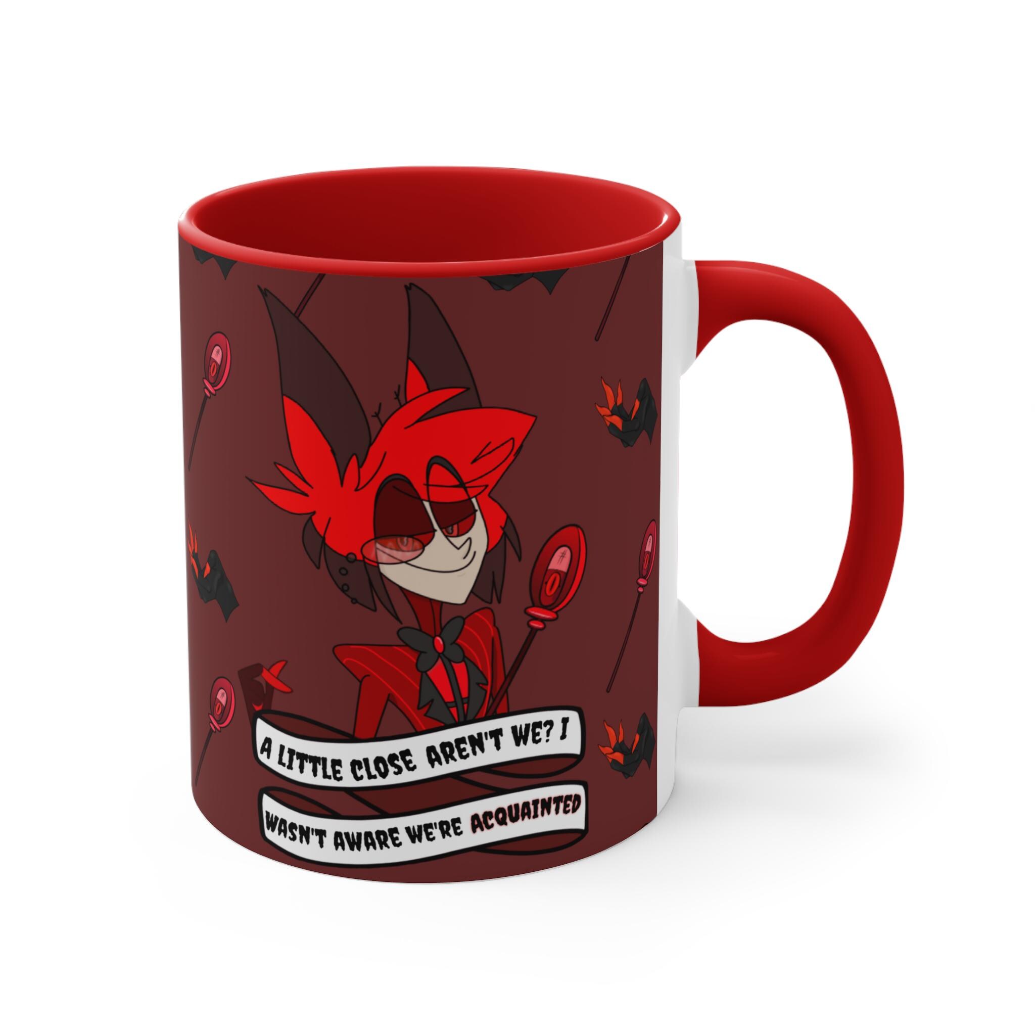 Hazbin Hotel Alastor the Radio Demon Accent Mug, Double Sided Wrap