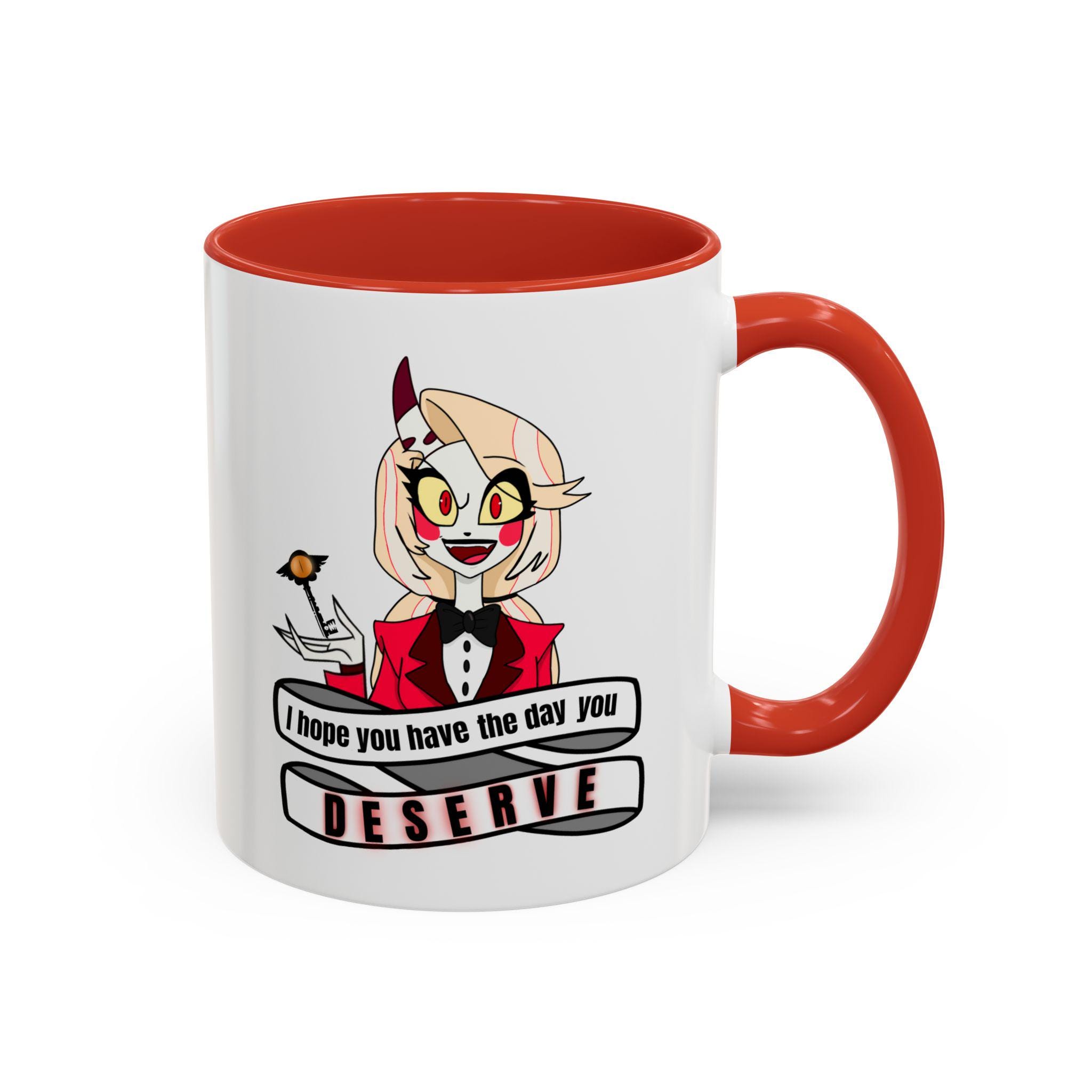 Hazbin Hotel Charlie Morning Star Accent Coffee Mug, 11oz - Cute