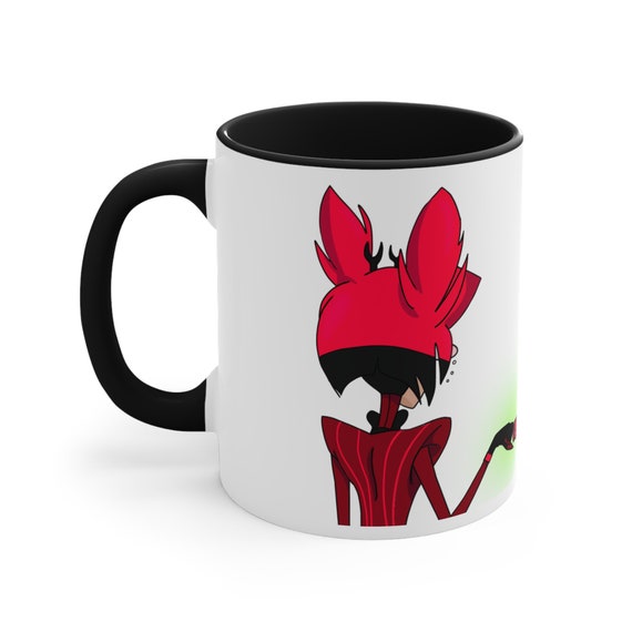 Alastor and Angel Dust Hazbin Hotel Accent Coffee Mug, 11oz - Etsy