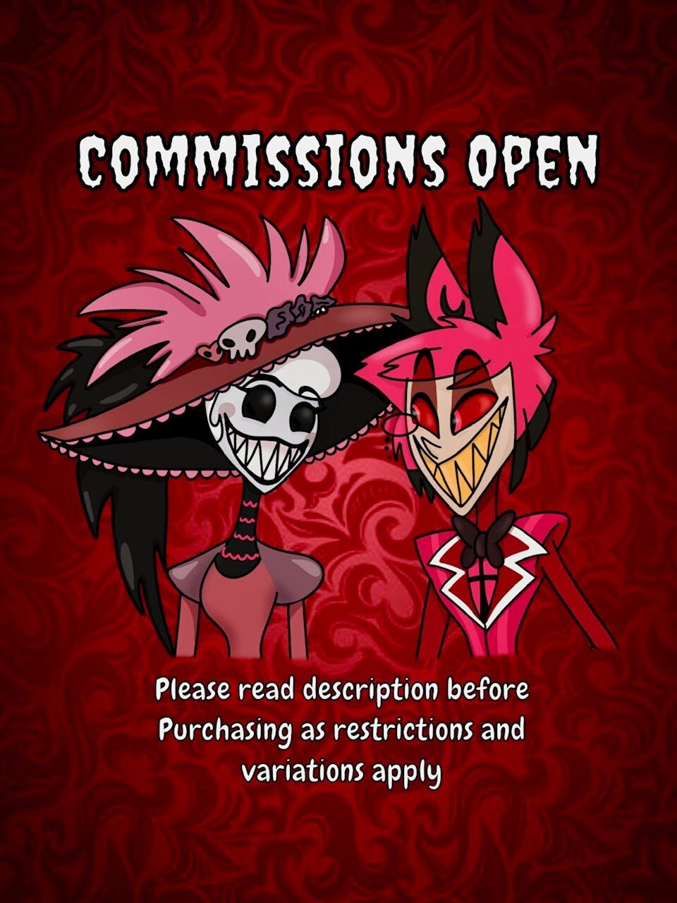 ハズビンホテル HAZBIN HOTEL アラスター レンチキュラーポスター