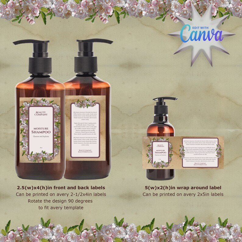 Bottle Labels, Jar Labels, Avery Templates, Printable Labels, Label ...