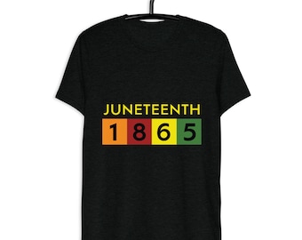Juneteenth Unisex Short sleeve t-shirt
