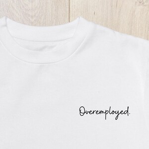 Overemployed Crewneck, WFH life, Work from home gift, WFH gifts for corporate, WFH sweatshirt