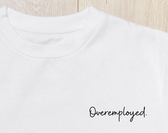 Überbeschäftigtes Rundhalsausschnitt: WFH Sweatshirt, Arbeit von zu Hause Geschenk