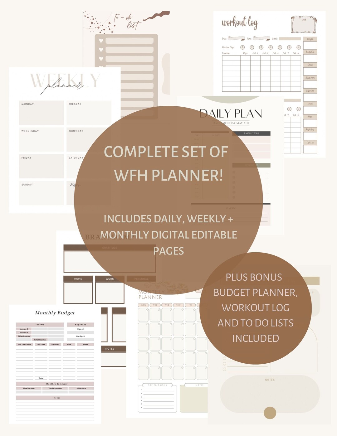 Plr Adhd Planner That is Printable and Reusable PLR Planner and PLR
