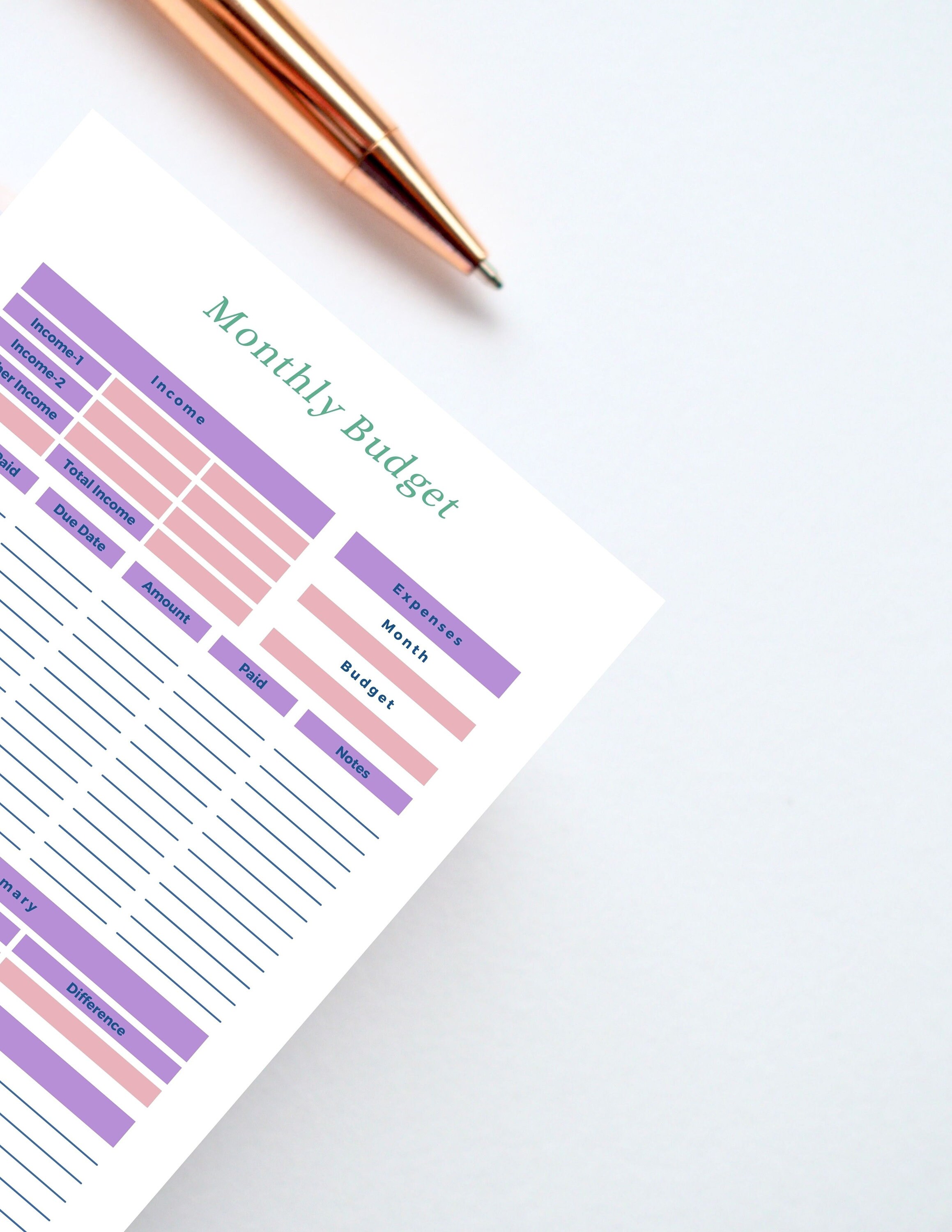 Printable WFH Project Planner: Daily, Weekly, Monthly (PLR) - Etsy