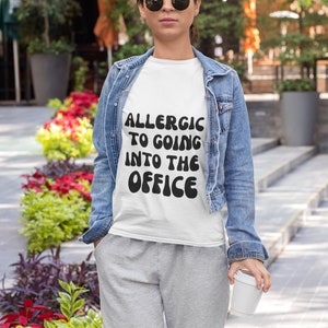 Funny Work From Home Shirt for Remote Worker Gift for WFH Employee Onboarding Gift for Coworker Office Humor T-Shirt for Virtual Team