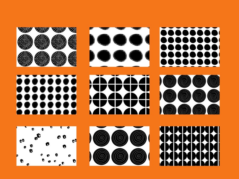 Procreate Pattern Brush Set Dots / Procreate Dot Brushes / Etsy UK