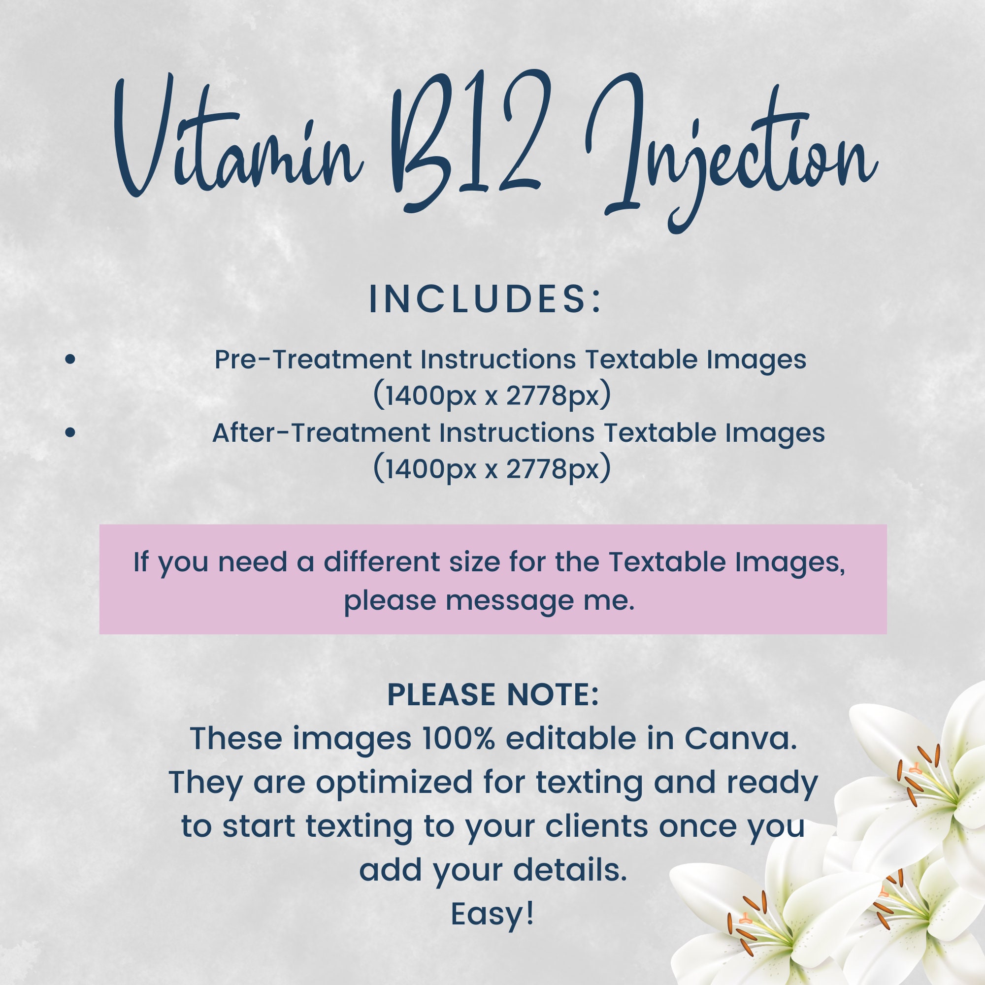 vitamin b12 injection instructions VITAMIN B12 INJECTION 1000 mcg/mL main image 1