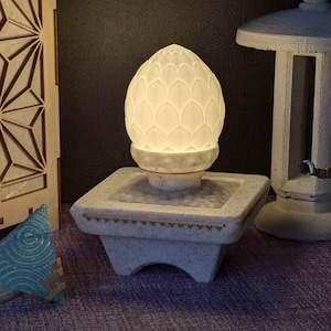 Zelda Zonai Inspired Brightbloom Lamp | Zelda TotK Zonai Shrine Lamp | Zelda Ambient Light | Zonai Brightbloom Light