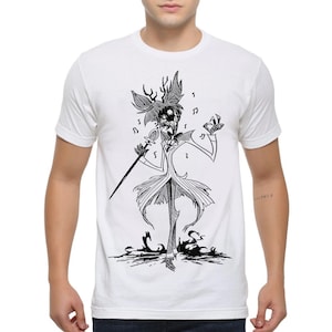 Hazbin Hotel Alastor Art T-Shirt / 100% Cotton Tee / Men&#39;s Women&#39;s All Sizes (yw-256)