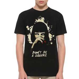 T-shirt Pulp Fiction Mia Wallace / T-shirt 100 % coton / Toutes les tailles pour hommes et femmes (yw-221)