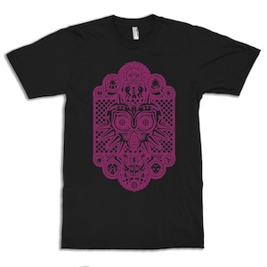 The Legend of Zelda Majora’s Mask T-Shirt / 100% Cotton Tee / Men&#39;s Women&#39;s All Sizes (yw-348)
