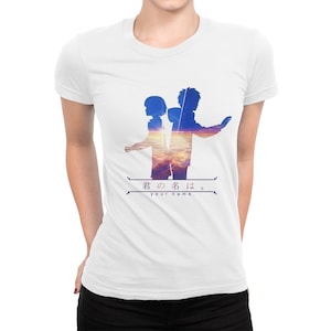 Il tuo nome Mitsuha e Taki T-shirt / 100% cotone Tee / Uomo Donna Tutte le taglie (yw-339)
