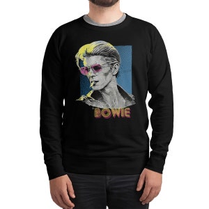 David Bowie Art Sweatshirt and Hoodie / Unisex Sizes (yw-202)