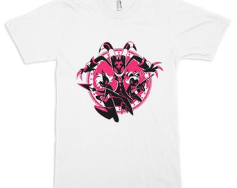 Helluva Boss Hazbin Hotel T-shirt / 100% Cotton Tee / Men's