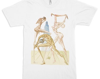 Camiseta Salvador Dali A Divina Comédia / 100% Algodão / Tamanhos Masculino e Feminino (yw-171)