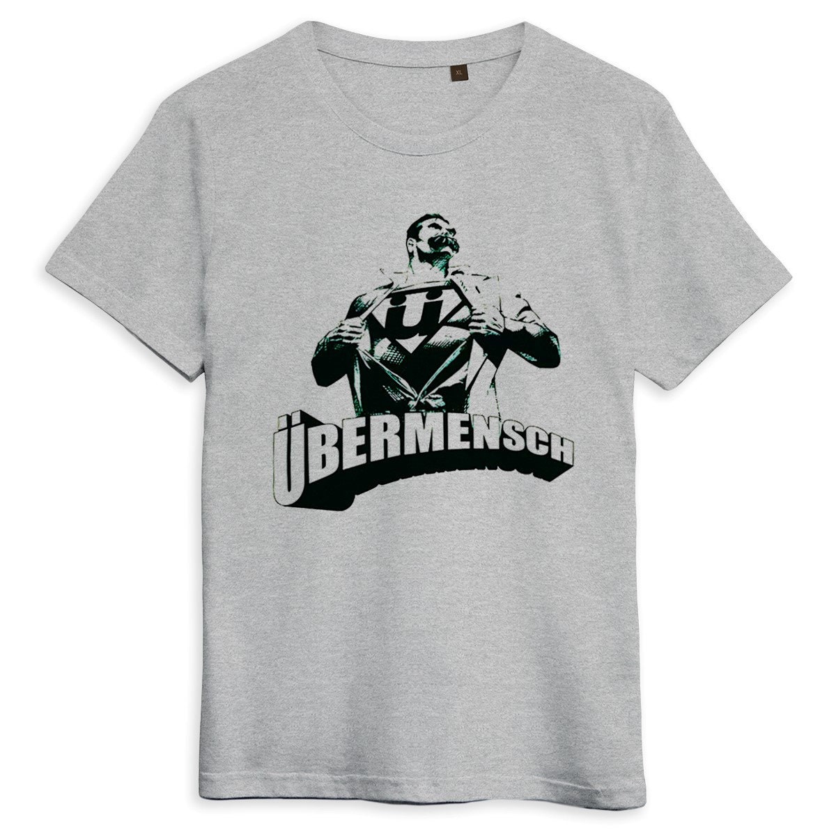 Ubermensch Friedrich Nietzsche T-shirt / 100% Cotton Tee