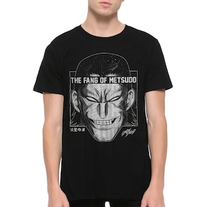Camiseta Kengan Ashura The Fang of Metsudo / Camiseta 100 % algodón / Todos los tamaños para hombres y mujeres (ANI-872309)