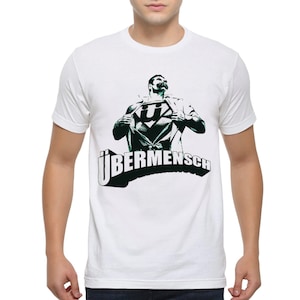 Camiseta Übermensch Friedrich Nietzsche / Camiseta 100 % algodón / Todos los talles para hombres y mujeres (NEI-527816)