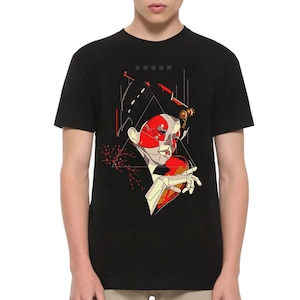Ghost in the Shell Geisha T-Shirt / 100% Cotton Tee / Men&#39;s Women&#39;s All Sizes (yw-326)