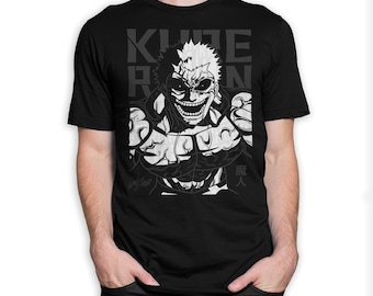 T-shirt Kengan Ashura Kure Raian / T-shirt 100 % coton / Toutes les tailles pour hommes et femmes (KEN-597317)
