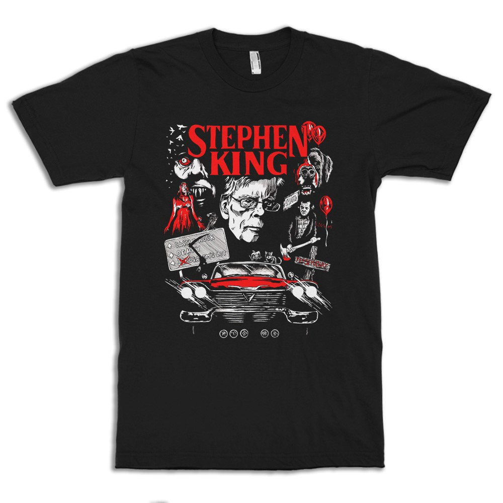 Stephen King Horror Movies T-shirt / 100% Cotton Tee / Men's