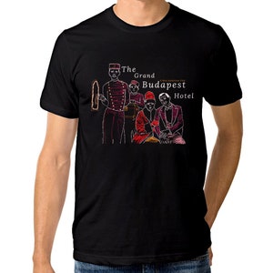 The Grand Budapest Hotel T-Shirt / Wes Anderson Movie Shirt / Men&#39;s Women&#39;s All Sizes (yw-291)