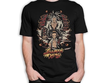 Shaman King Yoh Asakura T-Shirt / 100% Cotton Tee / Men's Women's All Sizes (yw-284)