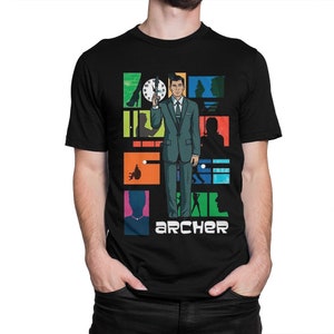 Maglietta della serie TV Archer / 100% cotone / Uomo Donna Tutte le taglie (yw-249)