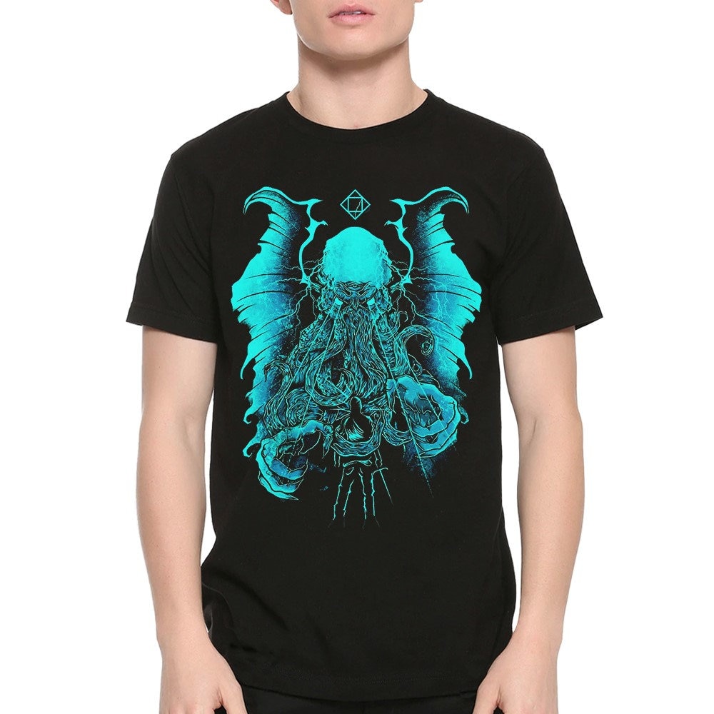 The Call of Cthulhu by H. P. Lovecraft T-Shirt / 100% Cotton Tee (yw-150)
