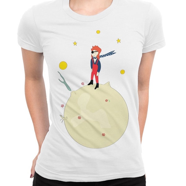 Camiseta Little Ziggy Stardust Art / David Bowie 100% Camiseta de algodón / Hombres de todos los tamaños (yw-707)