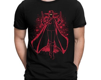 Hellsing Alucard T-Shirt / 100% Cotton Tee / Men's Women's All Sizes (yw-279)