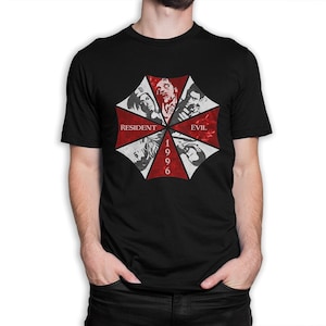 Resident Evil 1996 T-Shirt / Umbrella Corporation Shirt / Men&#39;s Women&#39;s All Sizes (yw-349)