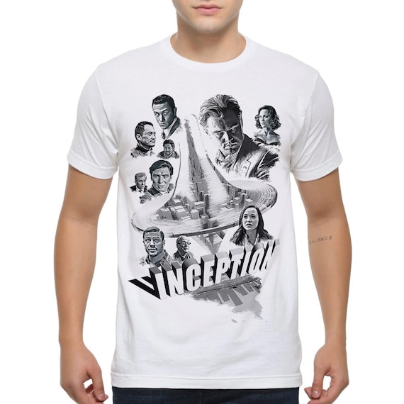 トップス 2010 Inception movie tee Vintage 2010 Inception movie promo T-shirt - BIDSTITCH