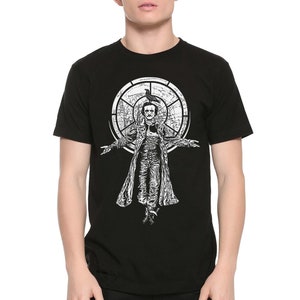 Edgar Allan Poe The Raven Art T-Shirt / Baumwoll-T-Shirt / Herren Damen Alle Größen (yw-151)