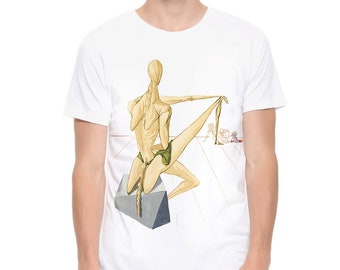 Camiseta Salvador Dali A Divina Comédia / 100% Algodão / Tamanhos Masculino e Feminino (yw-172)