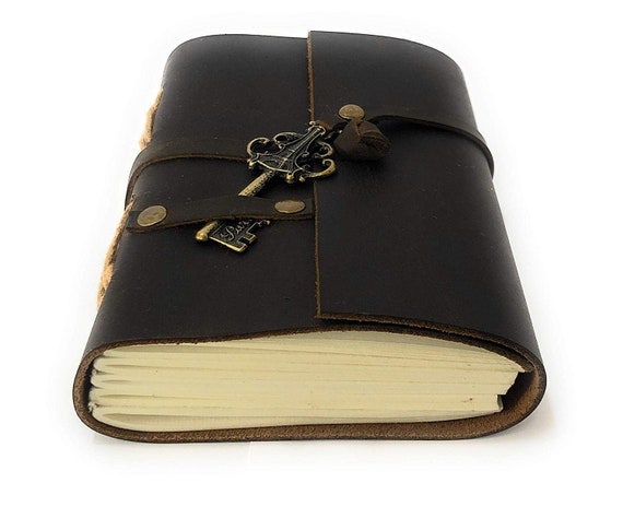 Details about   Vintage Classic Key Lock Design Leather Handmade Paper Journal Notebook Diary 
