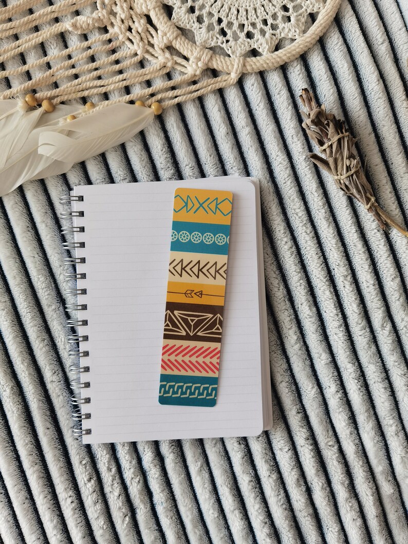 Printable Bookmarks, Ethnic Pattern Art, Download, Digital Product, PDF ...