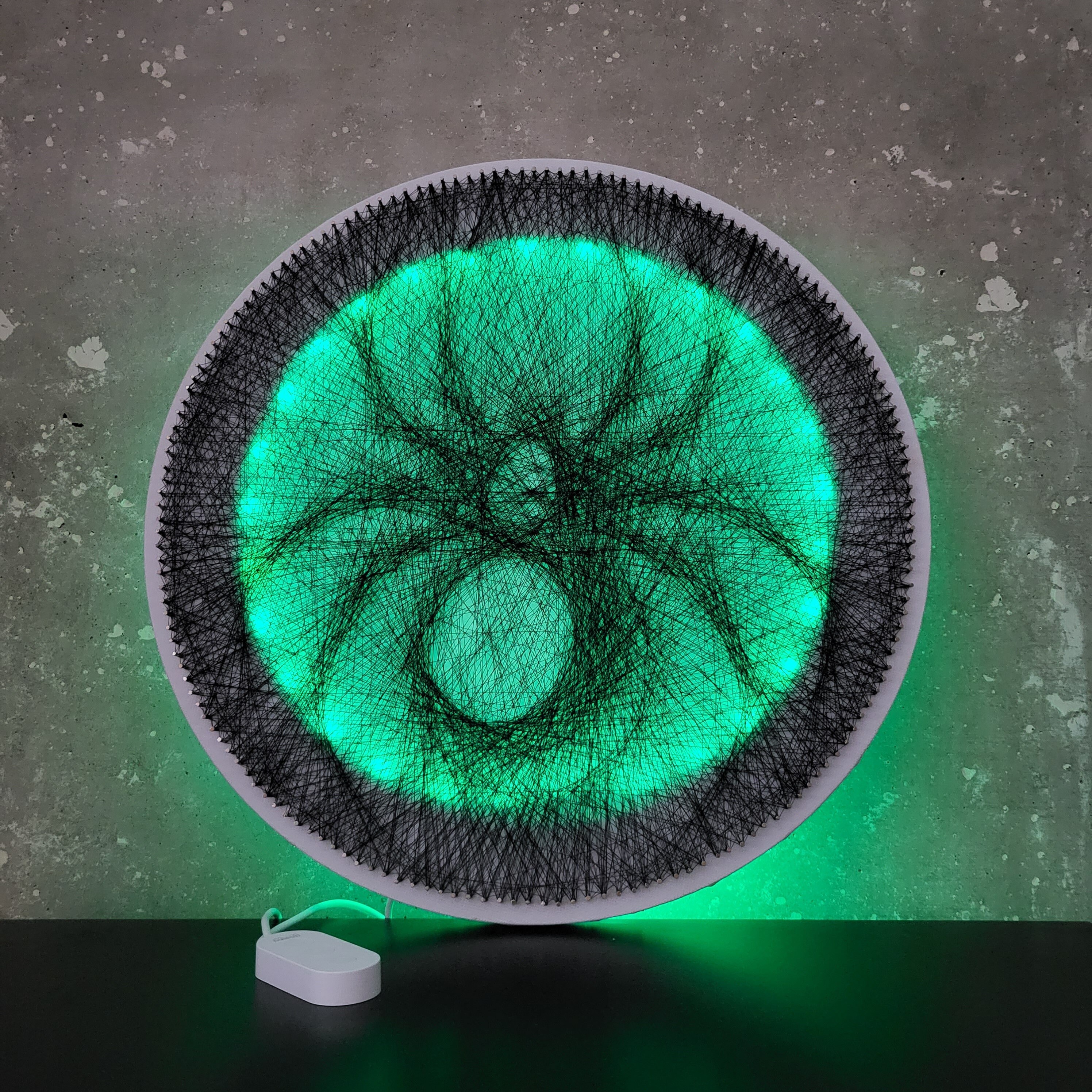 String Art, Spider Finished Artwork, Nightlight, Lighting - Etsy