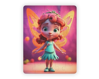 Sweet Fairy Kids' Puzzle, 30-Piece