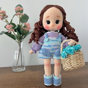Sirin doll, crochet doll, amigurumi doll, handmade doll, handmade toy, gift for kids, christmas gift